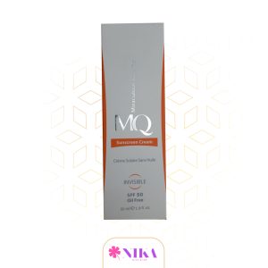 کرم ضد آفتاب بی رنگ فاقد چربی SPF 50 MQ – حجم ۵۵ میل