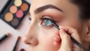 آرایش چشم درشت. نیکاشاپ