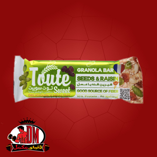 گرانولا-بار-دانه-کشمش-35-گرمی-توت-سوییت